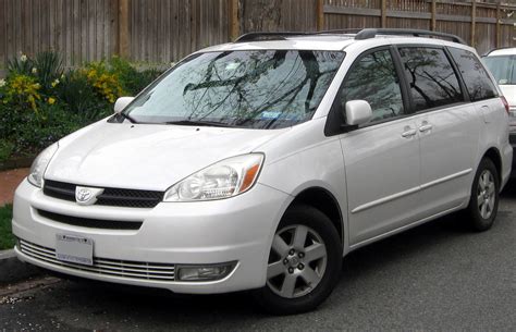 2004 toyota van for sale|2004 toyota sienna model years.